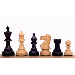 Classic Ebonised 3,5" chess pieces